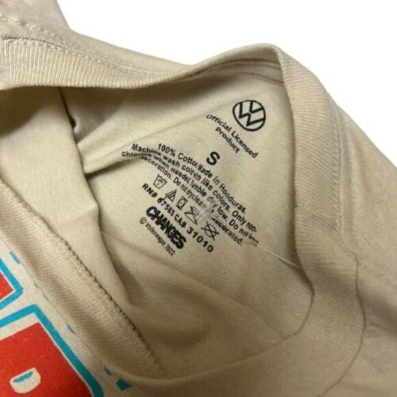 Volkswagen Adult Rabbit VW Extreme Racing OEM Equipment T-Shirt Beige Cars - Picture 6 of 12